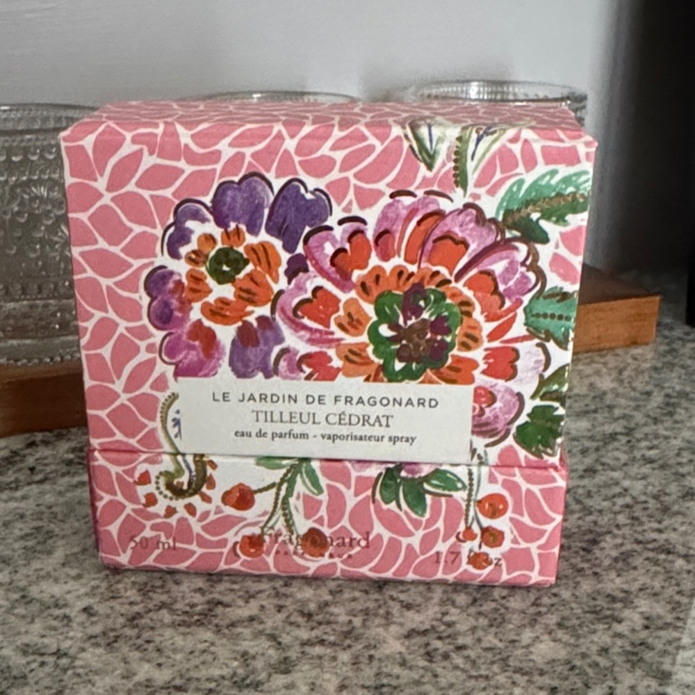 Tilleul Cédrat Eau de Parfum - Pink Floral Design